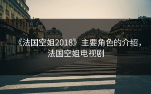 《法国空姐2018》主要角色的介绍，法国空姐电视剧