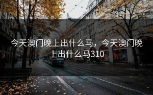 今天澳门晚上出什么马，今天澳门晚上出什么马310