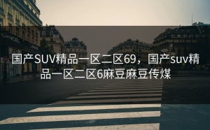 国产SUV精品一区二区69，国产suv精品一区二区6麻豆麻豆传煤